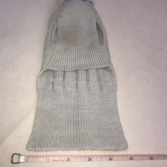 Dog Sweater Small Pet Animal Knit Turtleneck Grey Knit Shirt - Picture 5 of 6